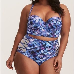 Torrid galaxy bikini top